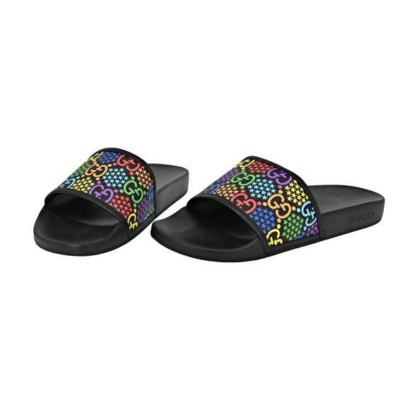 Gucci Men\'s GG Psychedelic Slide Sandals main image 5